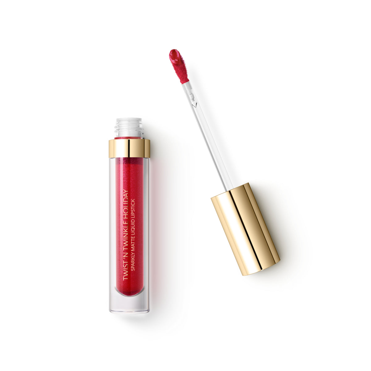 Twist 'N Twinkle Holiday Sparkly Matte Liquid Lipstick
