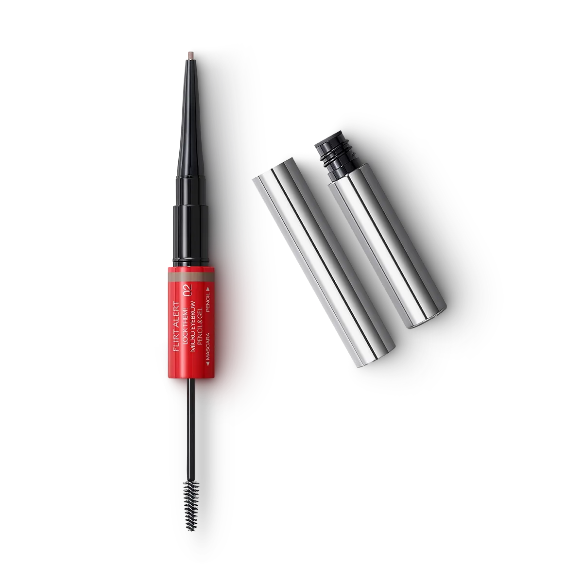 Flirt Alert Lock Them! Micro Eyebrow Pencil & Gel