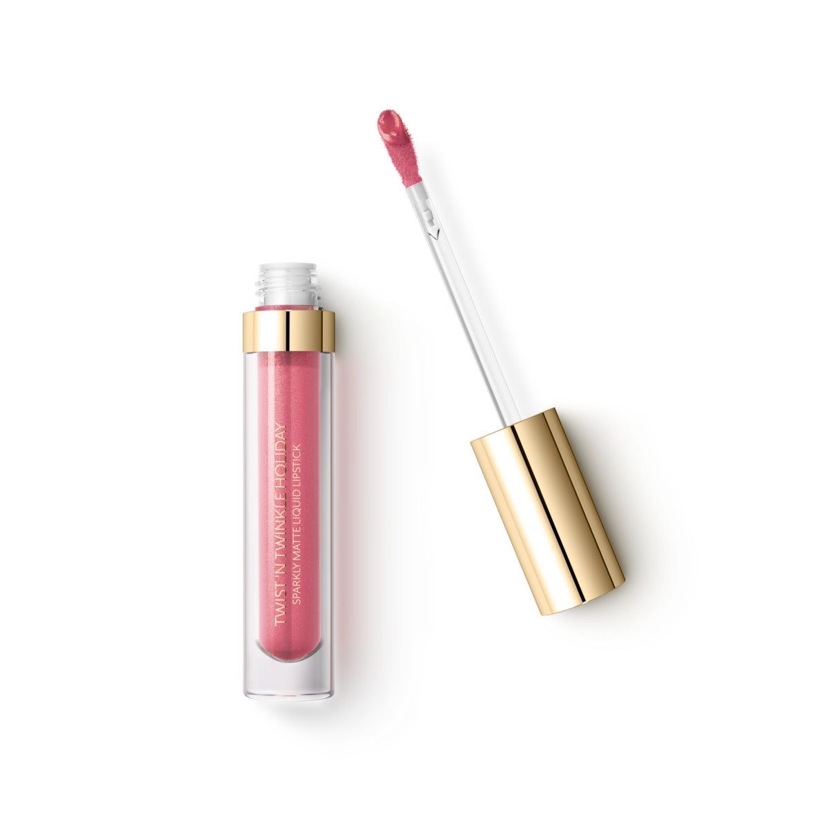 Twist 'N Twinkle Holiday Sparkly Matte Liquid Lipstick