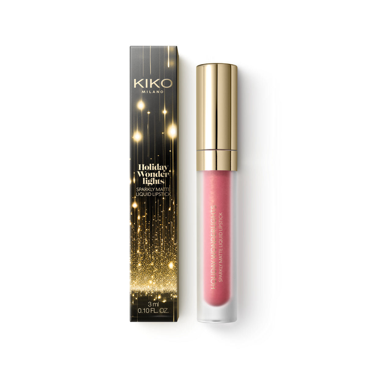 KIKO Milano Holiday Wonderlights Sparkly Matte Liquid Lipstick