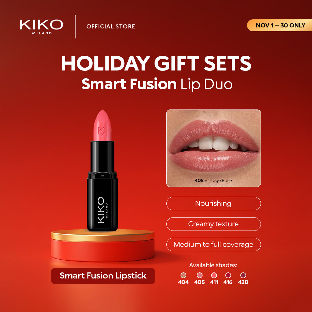 KIKO Milano Holiday Bundle Smart Fusion Lip Duo