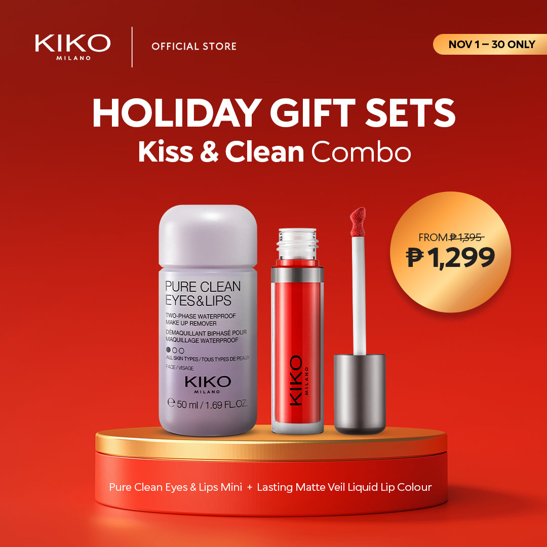 KIKO Milano Holiday Bundle Kiss and Clean Combo