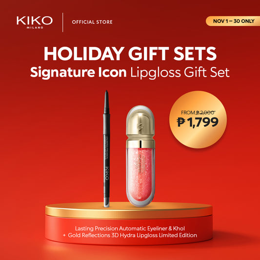 KIKO Milano Holiday Bundle Signature Icon - Limited Edition (Lip Gloss)