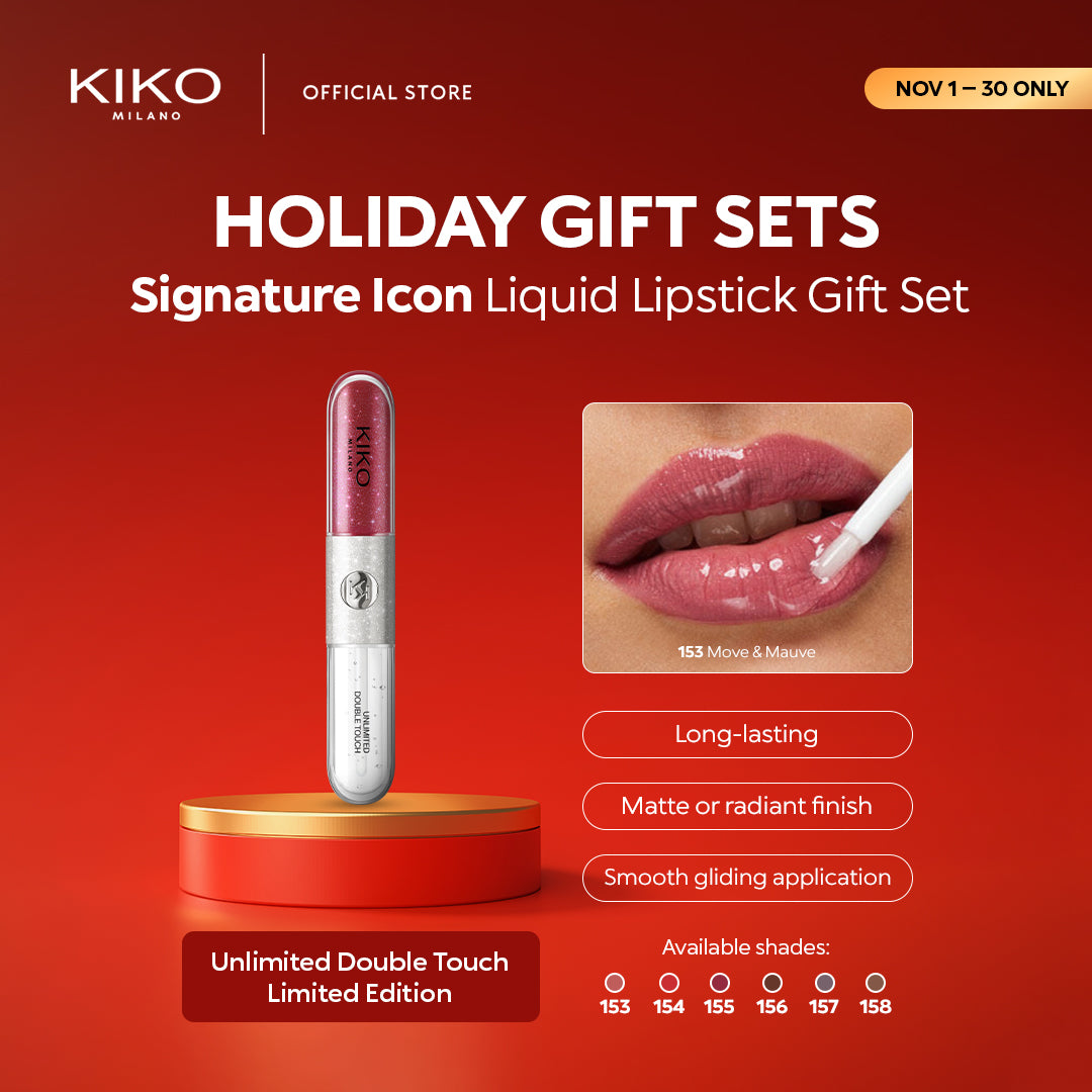 KIKO Milano Holiday Bundle Signature Icon - Limited Edition (Double Touch)